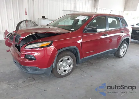 2015 Jeep Cherokee Sport из США, поврежденный, VIN 1C4PJLAB3FW536234